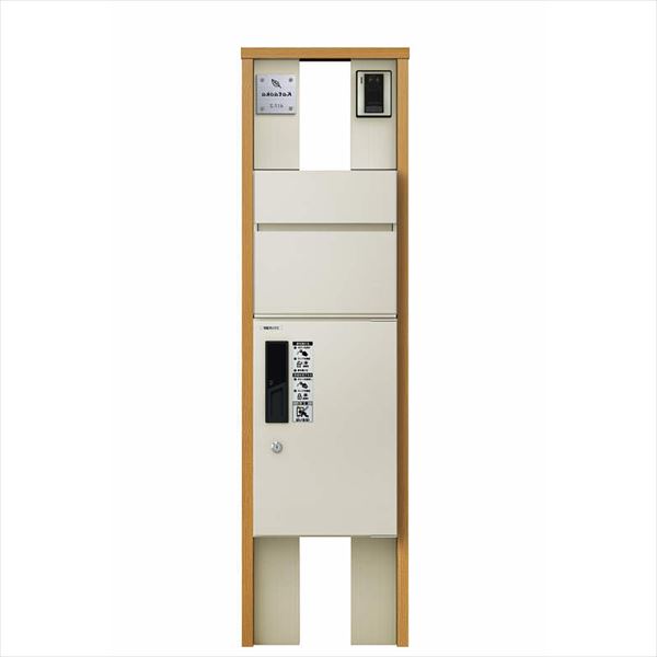 商品番号99035901メーカーYKKAPサイズ幅 451.0mm × 奥行き 120.0mm × 高さ 1625.0mmカラー(本体)複合色通常納期14日後以降発送（要問合せ）配送区分1※商品により配送可能エリアが異なります。配送エリア表をご覧ください。工事対応この商品は工事を承っておりません。YKK製の玄関ドア：断熱玄関ドア「ヴェナートD30」のデザインと、幅広くコーディネート可能な機能ポールのスタンダードシリーズです。カラーやキャラクターにより玄関ドアと機能ポールをつなぎ、統一感のあるエントランス空間を演出します。また、演出照明タイプは機能ポール全体が光ります。夜の玄関まわりを、温かみのあるLEDライティングで演出します。工事についても、本体ユニットは組立完成品で出荷するため、現地でポスト（宅配ボックス）・表札・インターホンを取付けるだけの簡単施工です。備考別売の表札については【オプション商品】の中からお選び頂けます。【付属品セット内容】●ポスト：T10型（アルミカラー）前入れ・前出し●宅配ボックス：ピタットkey システム ルシアス宅配ボックス1型（アルミカラー）前入れ・前出し●カードキー（2K-49929）、シールキー（2K-49930） 各1つ【注意】●ネームシールとCD管（2本）は、本体に標準装備されています。インターホン（別売）、ポスト（宅配ボックス）、表札等の取付けは現地加工となります。●演出照明タイプ、表札灯タイプ（LED表札）と表示灯付スイッチの組合せでは、スイッチがオフの場合でも微弱電流により、LED照明がぼんやり点灯します。●本体ユニットにインターホン穴加工は施されておりません。インターホンを取り付けない場合は、そのまま穴加工せずにご使用ください。インターホンの取付ピッチに合わせ穴加工を行ってから取付けてください。●パネル部分にはアクリルを使用している為、ご使用の状態によっては、細かい傷がつく恐れがあります。●インターホン、照明工事は配線工事が必要となりますので、あらかじめ電気工事店と打ち合わせを行って下さい。