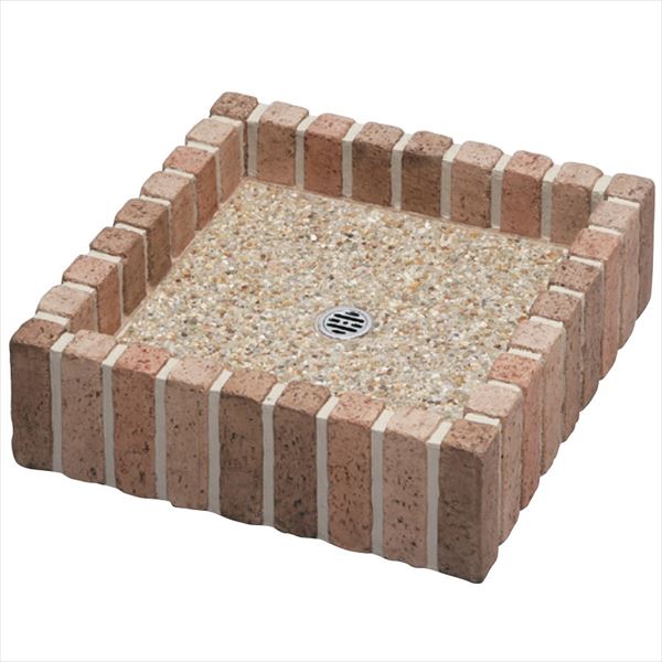 【マラソン対象】ユニソン ネオキャスティパンタイトレンガタイプ 『水栓柱・立水栓 水受け（パン）』 ベージュ