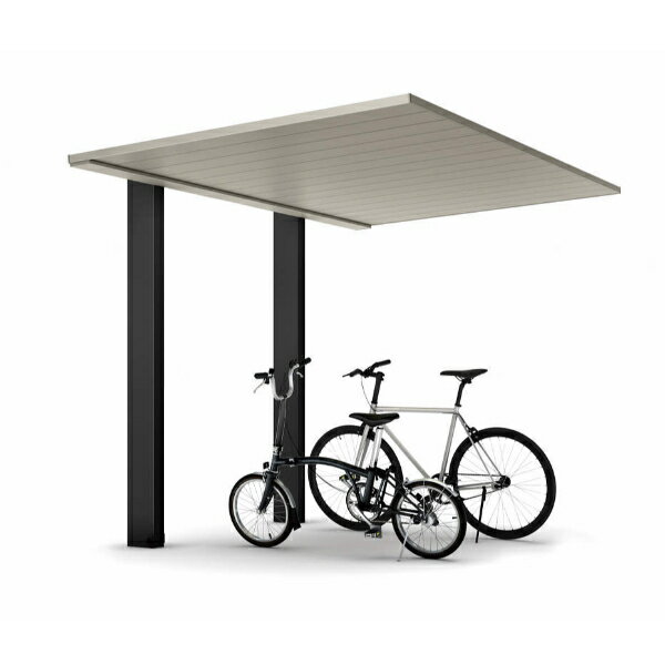 YKKAP プレーンルーフ ミニ 600タイプ 単体セット H20 30-21 アルミ色ツートン アルマイト仕上げ