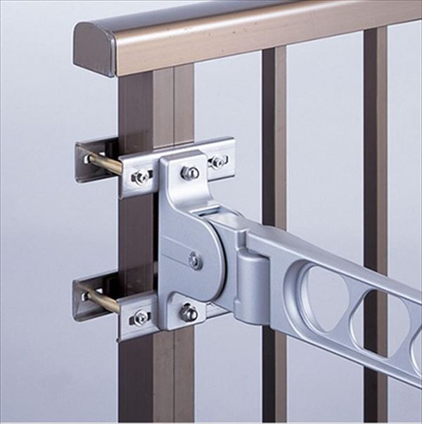 ナスタ 屋外物干 取付パーツ Gパーツ 手摺支柱はさみ付用 KS-502GPS