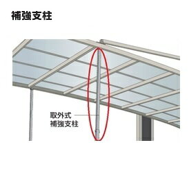 商品番号15413301メーカー四国化成カラーステンカラー通常納期5〜10日後発送用途オプション素材アルミ配送区分1※商品により配送可能エリアが異なります。配送エリア表をご覧ください。工事対応この商品は工事を承っておりません。雪や風への対策におすすめのサポート柱です備考補強支柱1本のみの価格になりますので本体（屋根は付属しません）