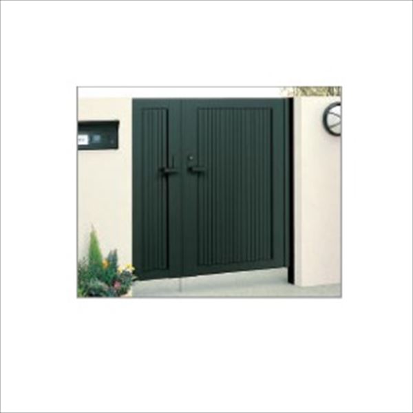 【送料無料】【法人様限定商品 個人宅・現場配送不可】四国化成 クレディ門扉 7型 柱仕様 親子開き 041..