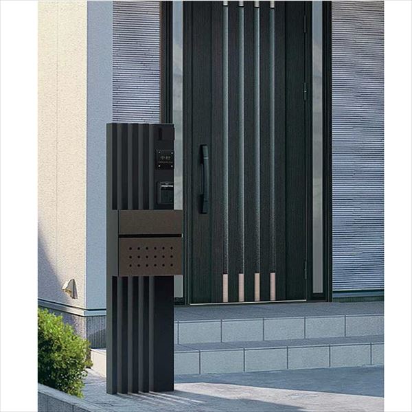 YKK YKKAP 機能門柱 カスタマイズポストユニット Modern3 『門柱 ポスト おしゃれ 表札 サイン』(4)