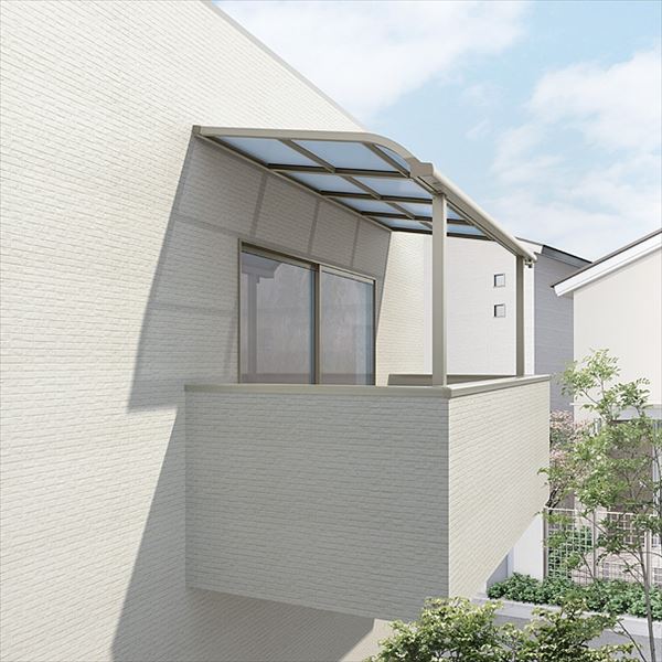 【LIXIL】リクシル スピーネ ロング柱 1間×5尺 造り付け屋根タイプ 積雪50cm（1500タイプ）/関東間/R型/標準仕様 熱線吸収アクアポリカーボネート（クリアS)『 テラス バルコニー ベランダ 雨よけ 物干し 屋根 』