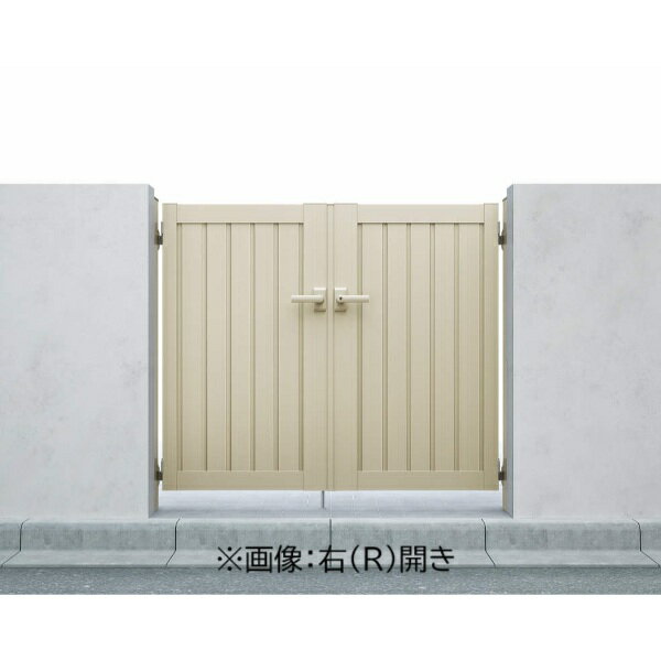 【送料無料】YKKAP シンプレオ門扉TM1型 両開き 門柱仕様 08-20L HME-V-TM1 『たて目隠しデザイン』『..