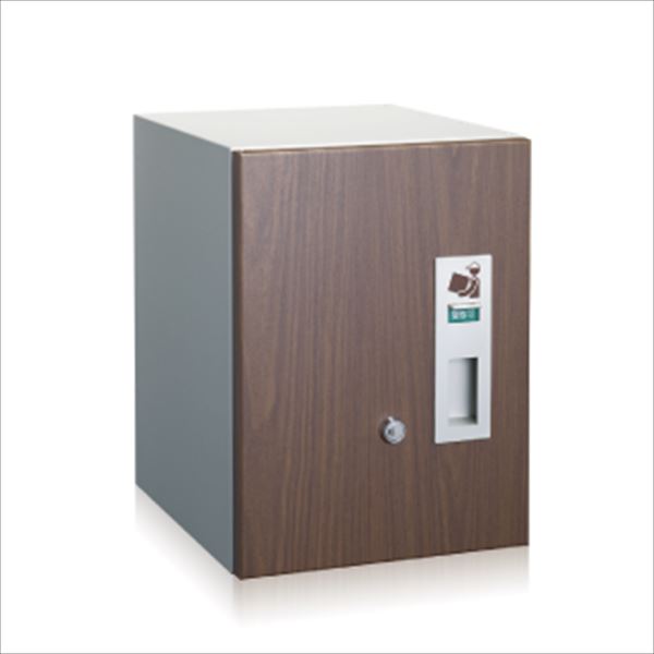 【楽天SS期間中P2倍】“コーワソニア 宅配ボックス 2333L (左開き) ウォールナット『一戸建て用 屋外』