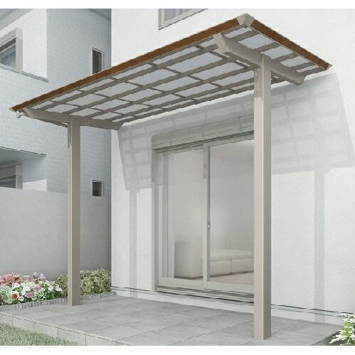 【送料無料】 【法人様限定商品 個人宅・現場配送不可】四国化成 スマート トップ 連棟セット 中柱仕様 延高 間口2416×7尺（2093） LSMTRCE-K2521SC アルミタイプ(ステンカラー)/熱線吸収ポリカ ※単体購入不可