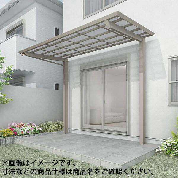【送料無料】 【法人様限定商品 個人宅・現場配送不可】四国化成 スマート トップ 連棟セット 後柱仕様 標準高 間口2416×4尺（1257） LSMTRB-K2513SC アルミタイプ(ステンカラー)/熱線吸収ポリカ ※単体購入不可