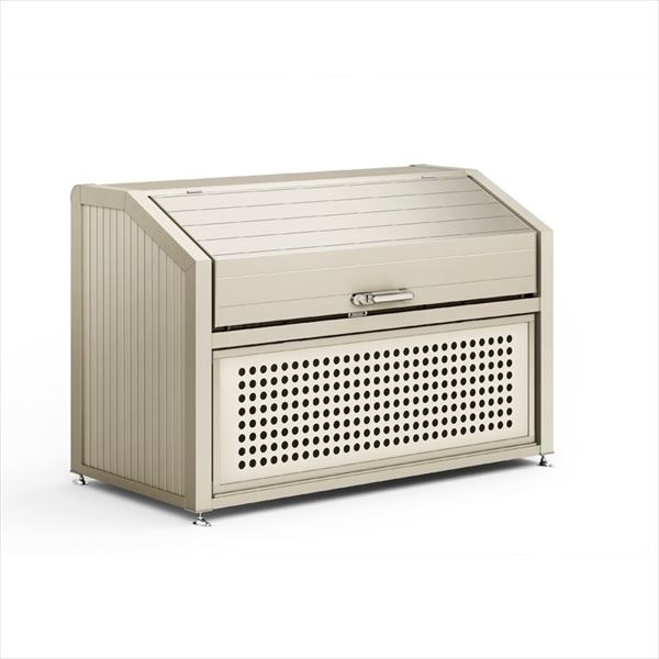 【集合住宅向け】リクシル ゴミ収納庫PA型 1200 奥行800 単体(W1)1600 『 ゴミ ダスト ボックス ステーション コンテナ ストッカー ダストボックス ダストピット 屋外 大型 マンション アパート 』 ステンカラーS
