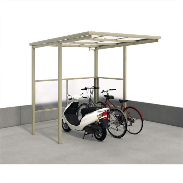商品番号18959301メーカー三協アルミサイズ幅 2167.0mm × 奥行き 2129.0mm × 高さ 2268.0mm通常納期5〜10日後発送素材アルミ収納目安台数（台）3対応タイプ一般地型配送区分1※商品により配送可能エリアが異なります。配送エリア表をご覧ください。工事対応この商品は工事を承っておりません。●設置場所や用途に合わせて2種類の柱タイプから選択できます。　〈中央柱タイプ〉　〈端部柱タイプ〉●生活の様々なシーンで多目的にご使用いただけます。　・ガーデニンググッズ　・ゴミストッカー　・休憩スペース　・喫煙スペース備考●2221　耐積雪量20cm仕様・寸法(間口×奥行)　　2167×2129・収容台数　　3台(収容台数は自転車の間隔を約600mmで設定したものです。)●側面パネルは、ポリカーボネート板(かすみ調)のみとなります。●積雪が耐積雪量（50cm相当）を超える前に雪おろしをしてください。●屋根に物を載せないで下さい。●屋根に乗ったり、柱にぶら下がったりしないで下さい。●屋根などから落雪するおそれがある場所では、軒先との間隔を十分にとってください。●屋根が風であおられないように、柱はできるだけ建物と反対側に施工してください。　
