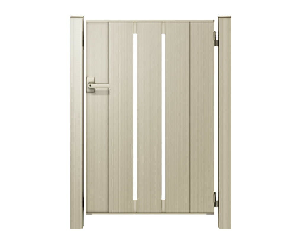 【送料無料】YKKAP ルシアス門扉TS4型 片開き 門柱仕様 09-12 内開き仕様 UME-V-TS4『ゲート 部材 ガー..