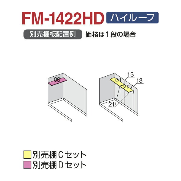 『関東・東海エリア限定』【関東・東海地方限定配送】【送料無料】イナバ物置 FM／...