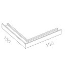 商品番号19542801メーカー森田アルミ工業サイズ幅 150.0mm × 奥行き 16.9mm × 高さ 12.0mmカラーブラック通常納期3〜7日後発送素材アルミ用途巾木配送区分5※商品により配送可能エリアが異なります。配送エリア表をご覧ください。工事対応この商品は工事を承っておりません。極小アルミ巾木albase出隅部材Sです。わずか幅12mmの極小アルミ巾木！従来の巾木が高さ30〜60mmもあるのに対し、albaseは高さわずか12mm。部屋全体を眺めたときに巾木の存在を忘れるような感覚を味わうほどに、主張をしないデザインです。また、わずかな高さにも関わらず、掃除機などの衝撃からしっかりと壁を保護してくれます。■施工方法・取付イメージ従来の巾木と異なり、プラスターボードを取り付ける前にalbaseを床材に固定し、albaseの上にプラスターボードをのせる工法になります。この工法により、巾木が床から浮くことを防ぎます。セット内容出隅部材×2組【ご購入前の注意】※必ず取付説明書（施工説明書）をご確認の上、取り付け（施工）可能の判断をしていただきますようお願い致します。【設計上の注意】※本製品は木質系床材へ取り付ける設計となっておりますので、タイル・石材系の床材に取り付ける場合には、巾木の下に木下地が必要になります。【施工上の注意】※本製品はアルミ形材のため、製品の切断にはアルミ用のチップソーをご使用ください。※切断後に生じた製品のバリにはヤスリを掛けてください。※ジョイント部に段差が生じないようにしてください。段差が生じますと断面が露出し、事故・けが等の原因となります。【コーナーの施工について】※出隅部材、入隅部材にはコーナージョイント(AL11J)が含まれます。※コーナーの施工には出隅部材、入隅部材をご注文頂くと施工がスムーズになります。また、それらの部材をご購入いただかなくても、直線部材(現場切断)と別売のコーナージョイント(AL11J)を組み合わせてコーナー部材を現場で製作していただくこともできます。※コーナー切断後は、安全のため、鋭角になった部分にヤスリを掛けてください。※構造、工法によっては取付できない場合がございますので、ご注意ください。※会社様・法人様のみのご発送となります（個人宅配送・現場配送等は出来ません）。※配送につきましては、トール便での出荷になりますので、4トン車が入れない道への納品は配送できない場合がございます。また、時間指定・日祝配達は不可となっております。