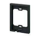 ナスタ Nasta Interphone ナスタインターホン オプション 玄関子機壁取付ベース(リフォーム用) KS-DP01-TB02-BK(2)