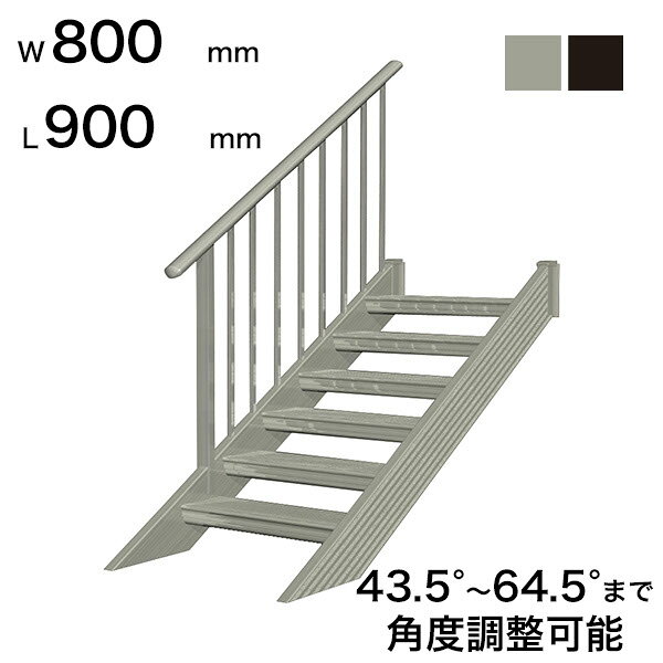 ���ĥ���߹��� STAIRS ���ƥ����� �Ҽ����ա�Ω�ʻҡ˳���Ĺ�� L900mm ������ W800mm ��������Ĺ��T 700mm �ѥͥ�Ĺ��P 240mm ���ƥå���� 2�� ����Ĵ���ϰ� 43.5���64.5�� Ƨ�Ĥ��Ѳٽ� 150kg S��0908T1