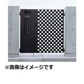 【送料無料】YKKAP シャローネ門扉 SC02型 04・08-10R（L) 門柱・親子開き・機能子扉ANセット（インタ..