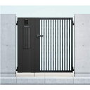 【送料無料】YKKAP シャローネ門扉 SC06型 04・08-12R(L) 門柱・親子開きセット 機能子扉Aセット『ゲート 部材 ガーデン 住宅 境界 入口 ...