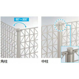 YKK シャローネフェンスSM02型 中柱・角柱 T100 TFC-SM02