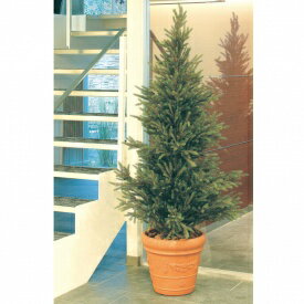 『人工植栽』　タカショー グリーンデコ鉢付　モミツリー　1.8m　GD-153S