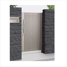 【送料無料】【法人様限定商品 個人宅・現場配送不可】四国化成 アルディ門扉1型 柱仕様 0914 片開き ..