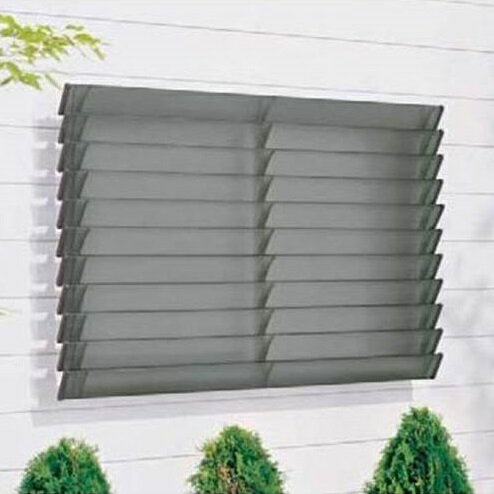 【送料無料】YKKAP　ウィンバイザー　ポリカタイプ　幅1420mm×高さ765.5mm　ELG-1407-P『格子 防犯 防犯対策 アルミ アルミサッシ 面格子 窓格子 日除け 日よけ 目隠し 換気 風が通る 採光 リフォーム DIY 』