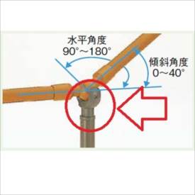 リクシル グリップライン 歩行補助手すり トップ...の商品画像