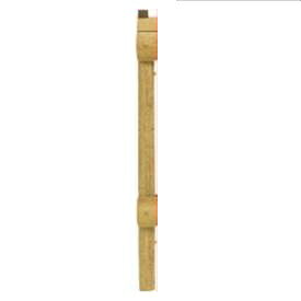 Bamboo - タカショー　ユニットフェンスL型　金閣寺垣フェンスL型イエロー 端部部材セット　H900　TAN-072　＃17811700　『竹垣フェンス　柵』