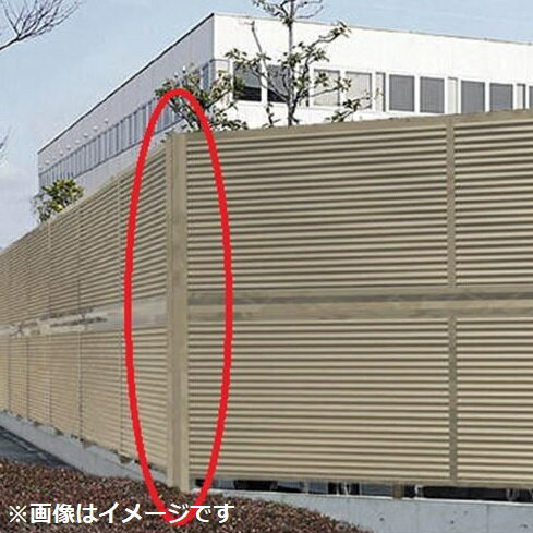 四国化成　防風・防音フェンス　オプション　02：コーナージョイント　2段用　15（上）-15（下）用　02DCJ-30SC　『アルミフェンス　柵』 ステンカラー