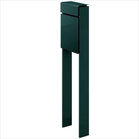 乐天商城 - YKK フィッテ （上入れ前だし） DPB-1 『ポスト＋柱セット』 ポスト：ブリティッシュグリーン／柱：ブリティッシュグリーン