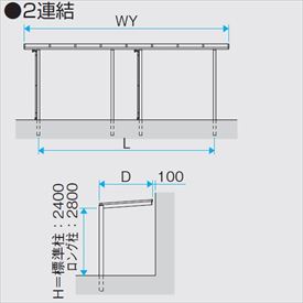 【送料無料】三協アルミ 独立式テラス レボリューD 3.5間×5尺 600タイプ／関東間／...