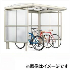 リクシル サイクルポート フーゴAプラス パーク 22-18型 パネル高さ H：1800 ポリ...