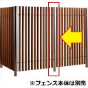 MINO ハイブリッド彩木フェンス オプション 主柱(アルミ) H2000 PC34K20J 『木調フェンス 柵』