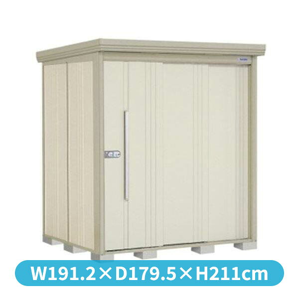 樂天商城 - タクボ物置 ND／ストックマン　側面棚 ND-1815Y 標準屋根 一般型 『追加金額で工事可能』 『物置 屋外用 大型 倉庫 小屋 屋外 収納庫 diy 大容量 吊り戸 鍵つき 庭』【追加金額で取付工事可能】 ムーンホワイト