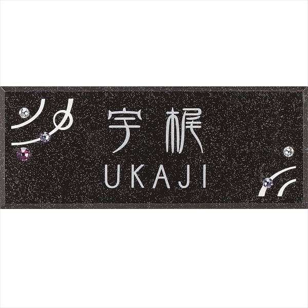 丸三タカギ クリスタルプラネット CPA-4-4（白） 『表札 サイン 戸建』