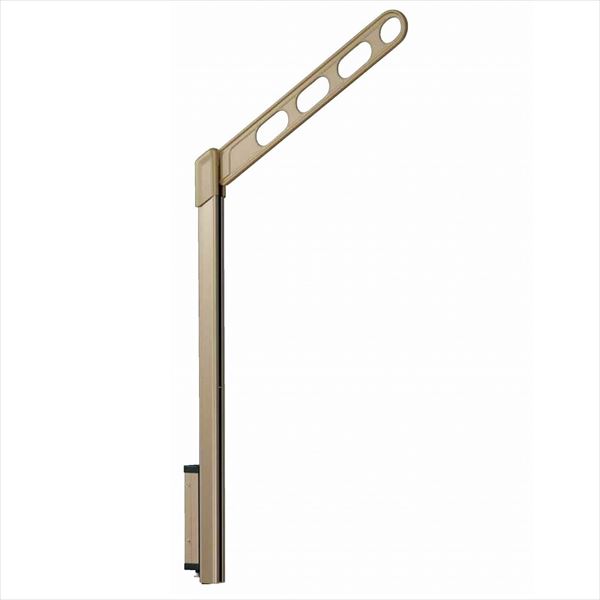 商品番号25929201メーカー川口技研サイズ奥行き 550.0mm × 高さ 908.0mmカラーライトブロンズ通常納期5〜10日後発送用途屋外用対応タイプ一般地用取付場所壁付け配送区分1※商品により配送可能エリアが異なります。配送エリア表をご覧ください。工事対応この商品は工事を承っておりません。お好みの高さに調整できる「ポールスライド機能」を採用。また、高さ調整から収納までを竿を挿したままで行えます。さらに、収納すれば壁面からの出っ張りを最小限に抑えられるので邪魔になりません。備考＜仕様＞◆アーム長さ550mm◆ポール長さ908mm◆4段階の高さ調整（0-130-240-360mm）◆コンパクト収納◆アームの収納高さ調整可能（スライド式ストッパーによる）◆二重操作で急落防止※取付パーツは別途／取付場所に応じた金具をご用意ください　