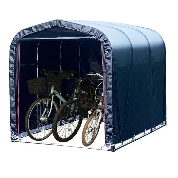 商品番号28697201メーカー南榮工業通常納期5〜10日後発送素材ビニール収納目安台数（台）3配送区分1※商品により配送可能エリアが異なります。配送エリア表をご覧ください。工事対応この商品は工事を承っておりません。●入口ファスナー付巻上げ式●骨組パイプはすべて特殊亜鉛メッキ加工で、耐久性は勿論、錆びにくい。●張替え用別売りシートもあります●詳しい組立て説明書が入っています
