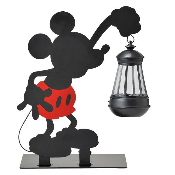 セトクラフト シルエットソーラーライト(ミッキー) SD-6071-680 光センサー付き
