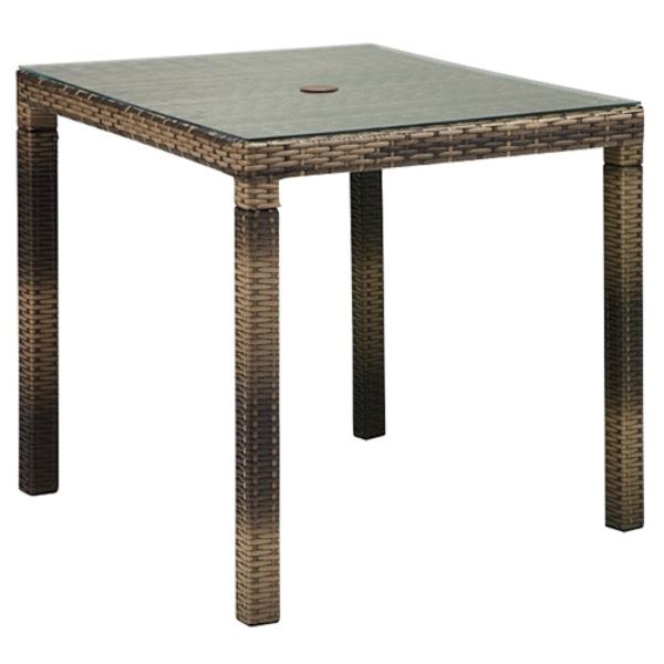 杉田エース パティオ・プティ サハラ・ダイニング4人掛け(ガラス天板付き) 660-126 『ガーデンチェア ..