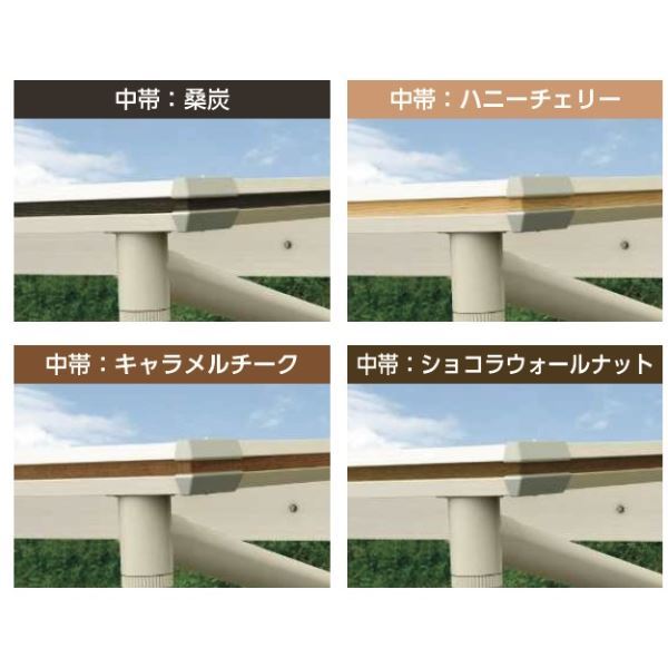 YKK サイクルポート エフルージュ ミニ ファースト 1500タイプ 奥2連棟セット J29...