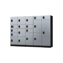 ナスタ 宅配ボックス(STANDARD) スタンダード 5列18ボックス 捺印付 50〜70世帯用 マンション用 大型 屋外設置可 自立式 アナログキー 防水タ...