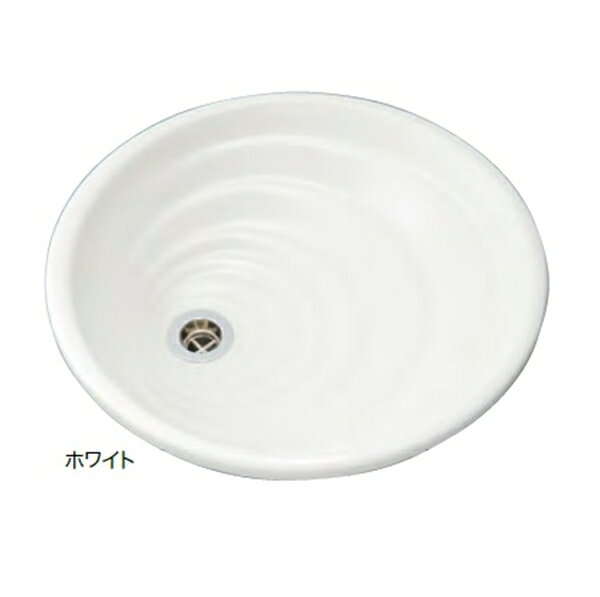 Tap Posts - オンリーワン 水栓パン『HAMON』 HV3-TH12W 『水栓柱・立水栓 水受け（パン）』 ホワイト