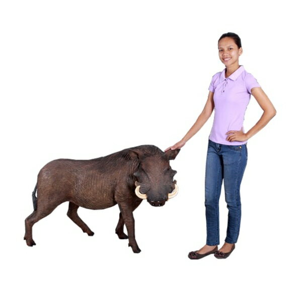 Frp アフリカ産イボイノシシ African Warthog 動物園オブジェ アニマルオブジェ 店舗 イベント向け エクステリアのキロ支店 Frp アフリカ産イボイノシシ African Warthog 動物園オブジェ アニマルオブジェ 店舗 イベント向け エクステリアのキロ支店