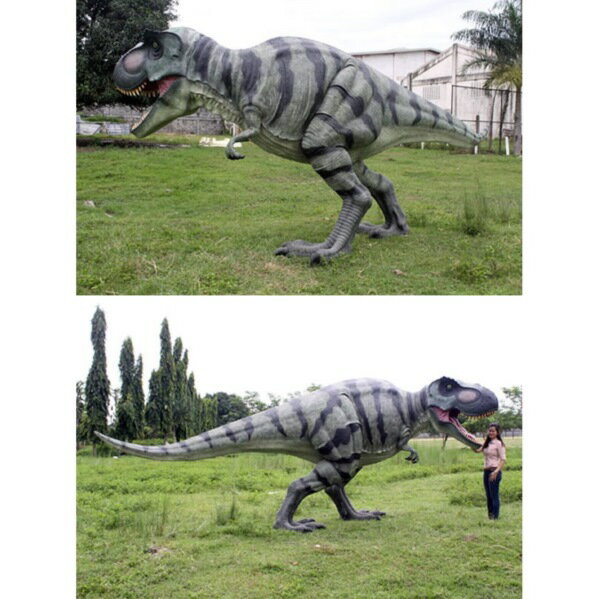 FRP　歩くティーレックス / Walking T-Rex　『恐竜オブジェ　博物館オブジェ　店舗・イベント向け』