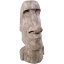 FRP イースター島のモアイ像 ストーン風 / Easter Island Moai fr090076CS 『歴史オブジェ 店舗・ホテル向け』