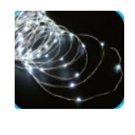 コロナ産業 室内用LEDジュエリーライト100球 JE100W LED色:白色 『イルミネーションライト』