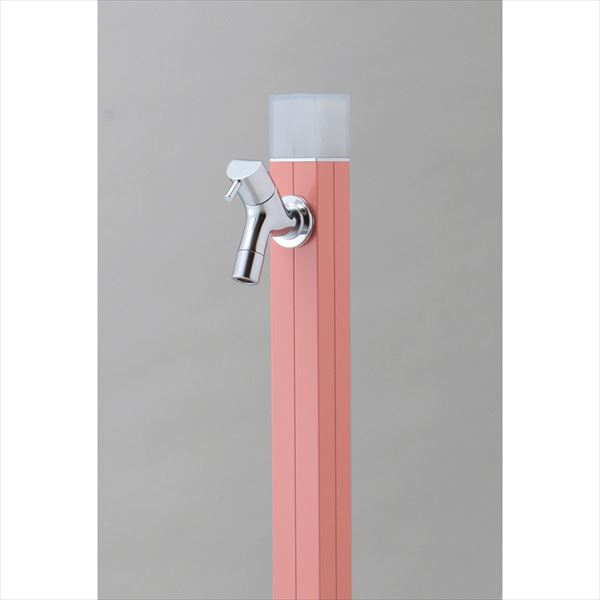 オンリーワン 不凍水栓柱 アクアルージュ アイス 1.0m TK3-DKRP 『水栓柱・立水栓セット（蛇口付き）』 ローズピンク