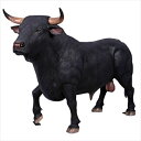 FRP　スペインの闘牛 / Black Spanish Bull　『動物園オブジェ　アニマルオブジェ　店舗・ホテル向け』