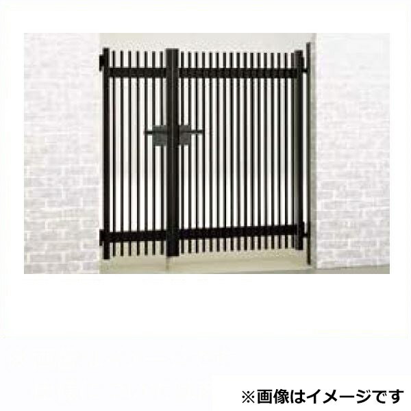 【送料無料】リクシル ハイ千峰（せんぽう） 柱使用 04・08-10 親子開き『アルミ門扉』『LIXIL ゲート ..