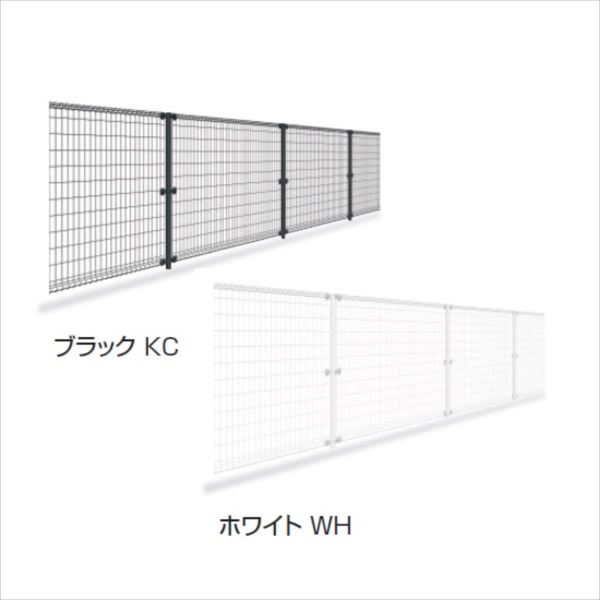 【スチール　メッシュ】三協アルミ ユメッシュR型 間仕切り支柱タイプ フェンス本体 2010 『スチールフェンス 柵 高さ H1000mm用』