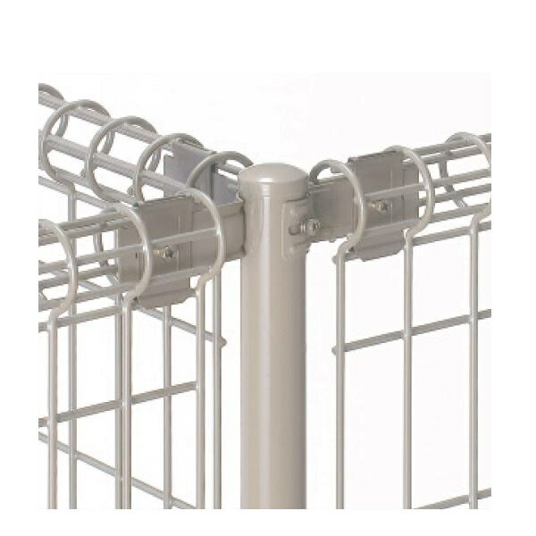 三協アルミ ユメッシュR型 間仕切り支柱タイプ 支柱 基本タイプ T字用 2015 『スチールフェンス 柵』